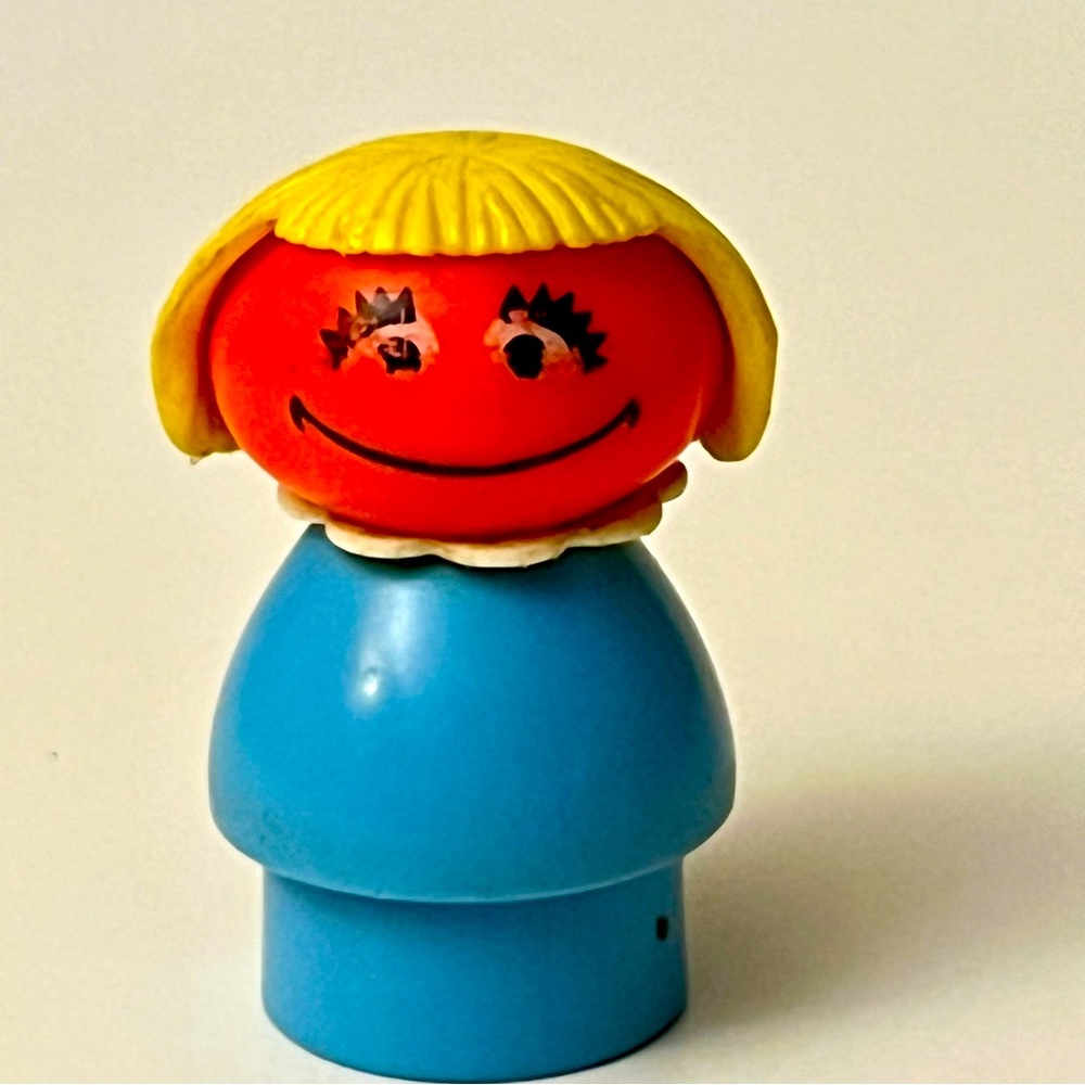 Classic 1970s Fisher-Price Sesame Street Little People – Prairie Dawn!